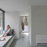 daikin perfera vloermodel in woonkamer